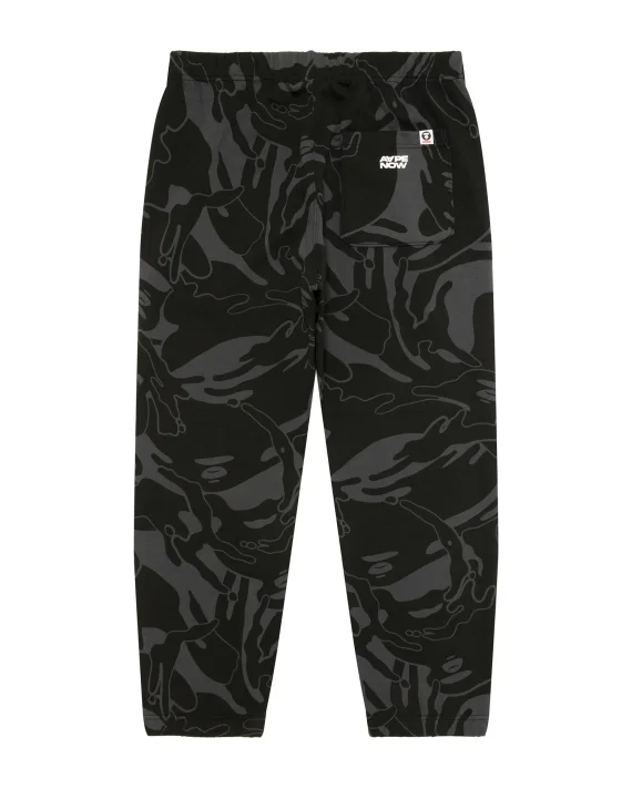 ايه ايه بي إي AAPENOW moonface camo sweat pants